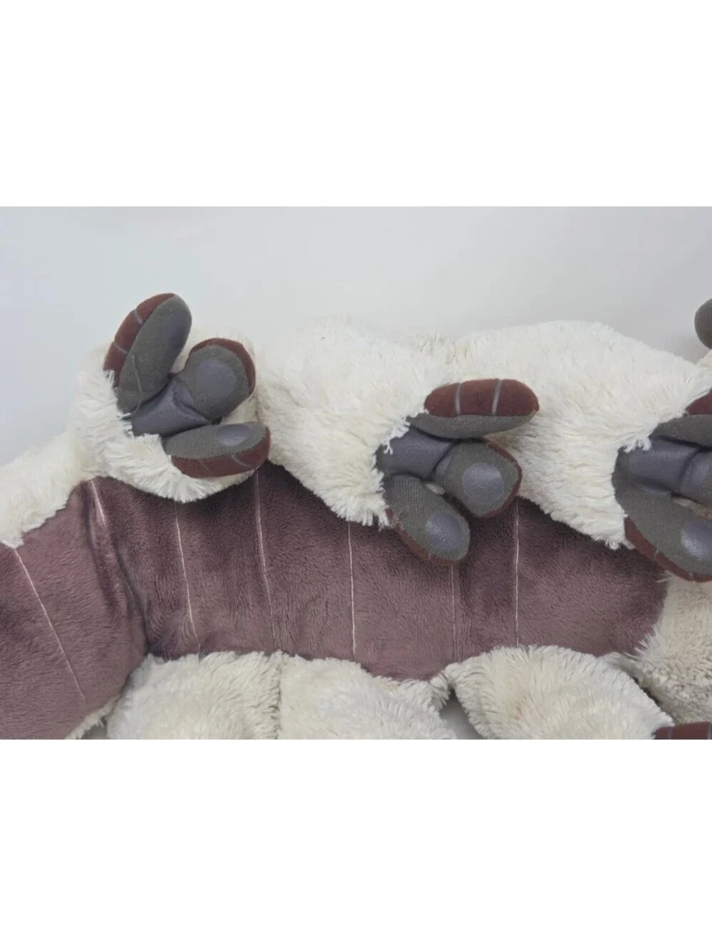 Large Appa Flying Bison Plush Stuffed Animal Cream Brown Six Legged Toy